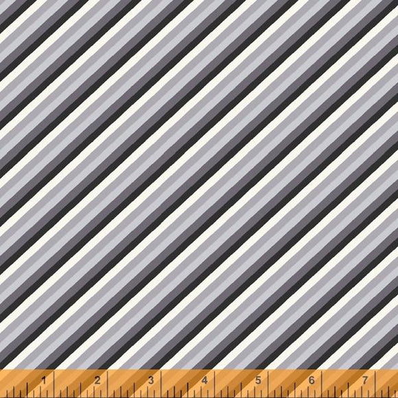 Diagonal Stripe Discover Grey 52629-3