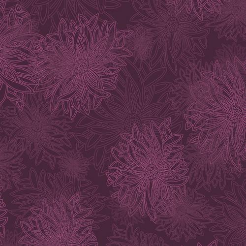 Floral Elements Mulberry 537