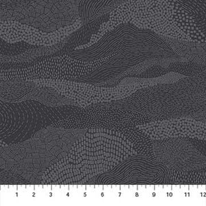 Elements Earth Charcoal 108" Wide - 3 YARD