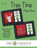 Tree Time Place Mats Pattern