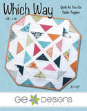 Which Way Table Topper Pattern